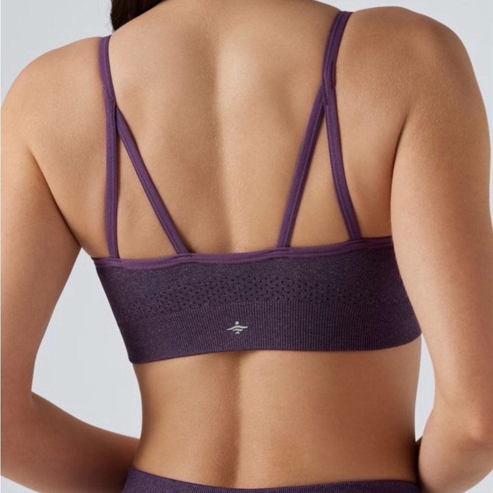 Halara Oneform Seamless Flow Light Support U-Neck… - image 3